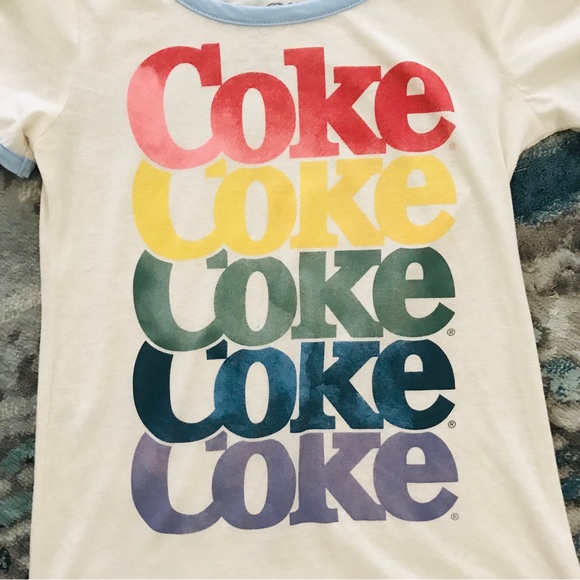 COKE NWT Retro Coca-Cola TEE SHIRT Size XS - Picture 5 of 7
